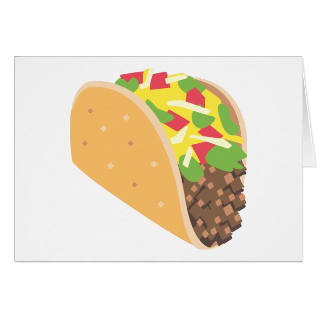 emoji taco (Front Horizontal)