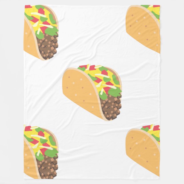 emoji taco blanket (Front)