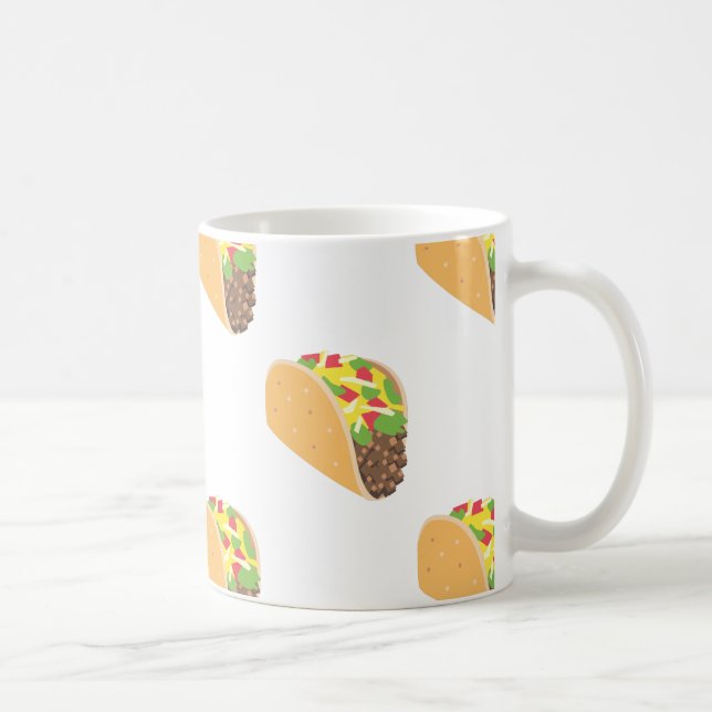 emoji taco coffee mug (Right)