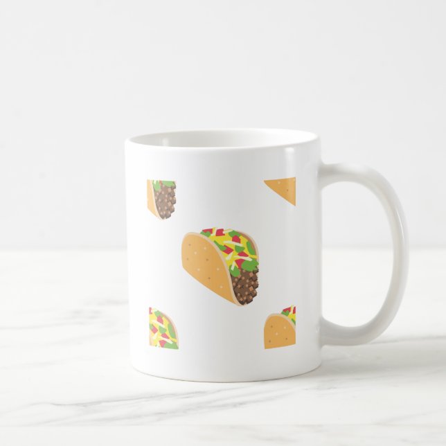 emoji taco coffee mug (Right)