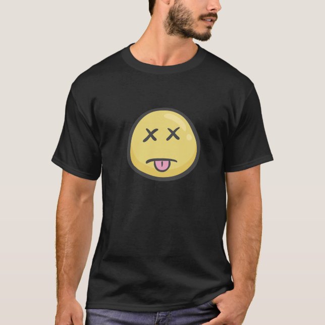 Emoji: Tired Face T-Shirt (Front)