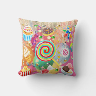 Emoji Treats Party Cushion
