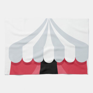 Emoji Twitter - Circus Tent Tea Towel