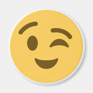 Emoji Wink Magnet