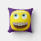 Emoji with Braces Pillow