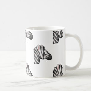 emoji zebra coffee mug