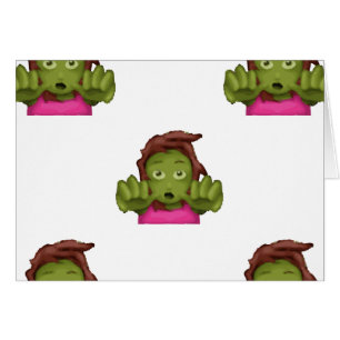 emoji zombie woman