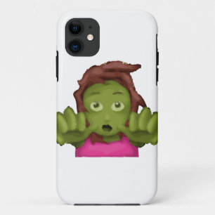 emoji zombie woman iPhone 11 case