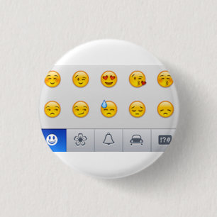 Emojis 3 Cm Round Badge