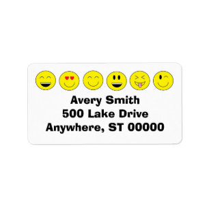 Emojis Address Labels