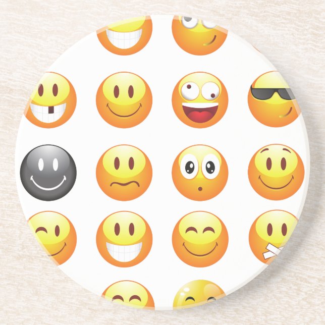 emojis coaster (Front)