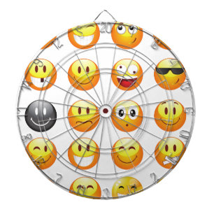 emojis dartboard