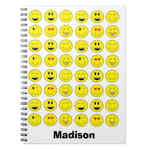 "Emojis" Personalised Notebook