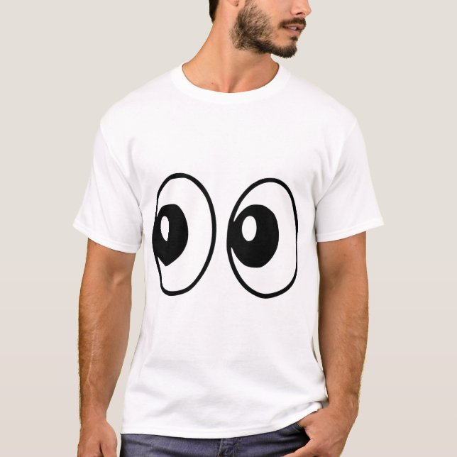 emojis sketch eye eyes T-Shirt (Front)
