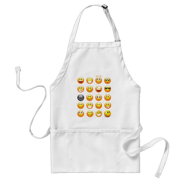 emojis standard apron (Front)
