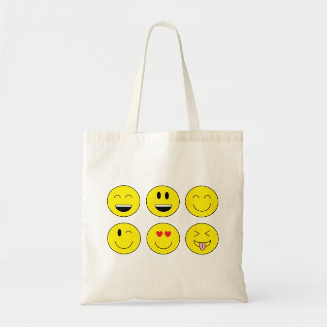 "Emojis" Tote Bag (Front)