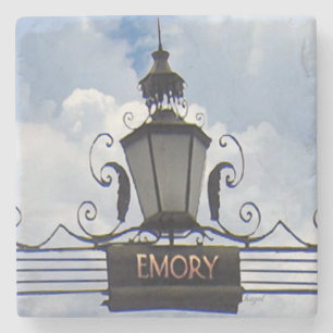 Emory Lantern Decatur GA Marble Stone Coaster. Coaster