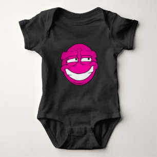 Emote Face Baby Bodysuit