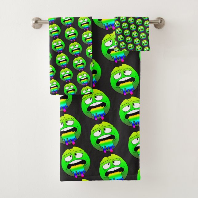 Emote Face Towel Set (Insitu)