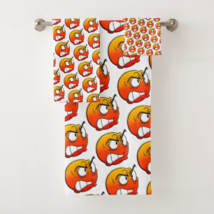 Emote Face Towel Set