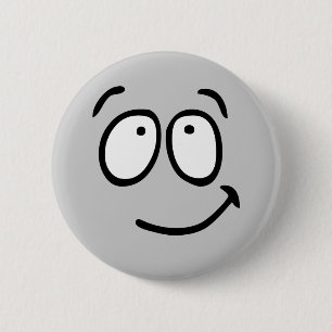 Emoticon Customisable Background Button