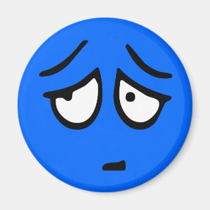 Emoticon Customisable Background Magnet