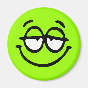 Emoticon Customisable Background Magnet