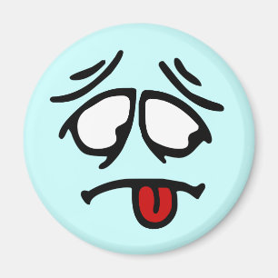 Emoticon Customisable Background Magnet