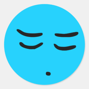 Emoticon Customisable Background Sticker