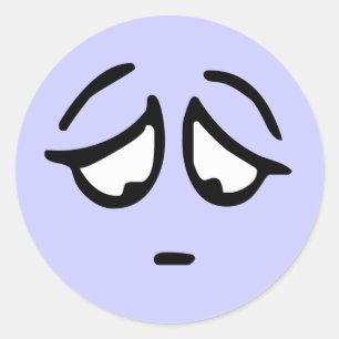 Emoticon Customisable Background Sticker