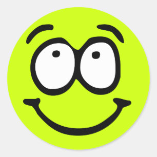 Emoticon Customisable Background Sticker