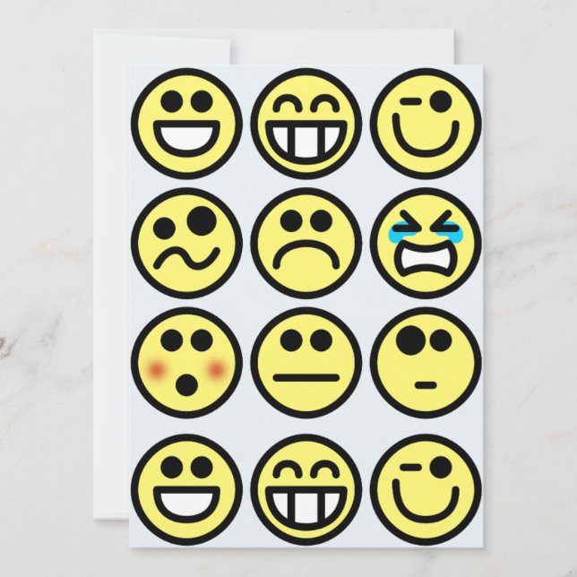 emoticon happy face (Front)