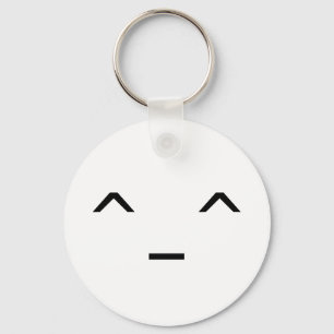 ^_^ Emoticon Keychain
