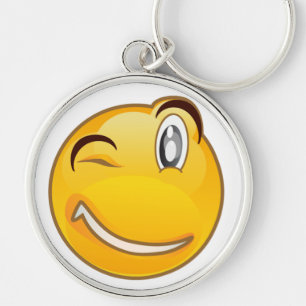 Emoticon Keychain