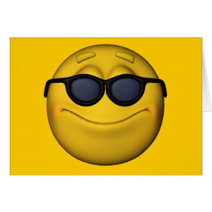 Emoticon With Sunglasses