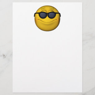 Emoticon With Sunglasses