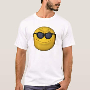 Emoticon With Sunglasses T-Shirt