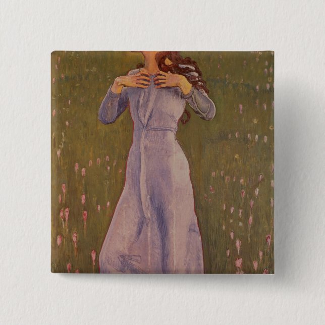 Emotion , 1900 15 cm square badge (Front)