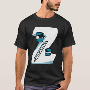 Emotion Villain Letter Alphabet Lore T-Shirt