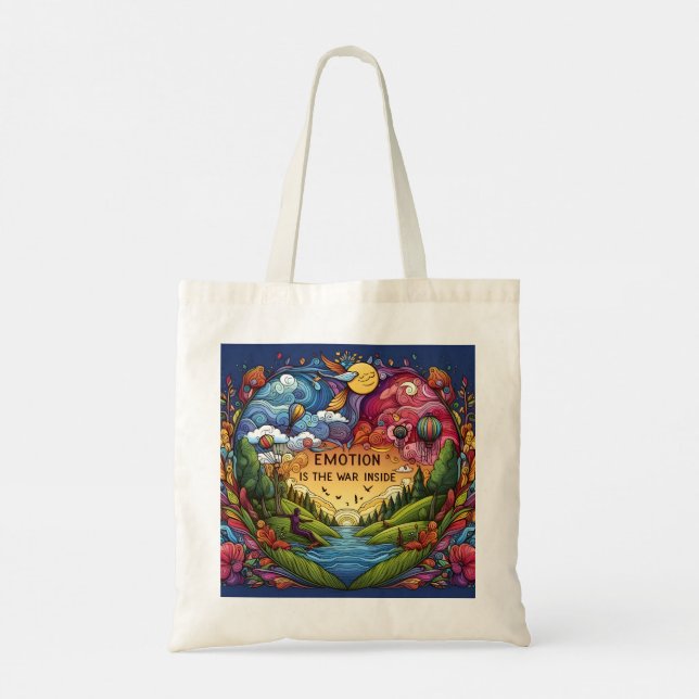 EMOTION WAR INSIDE TOTE BAG (Back)