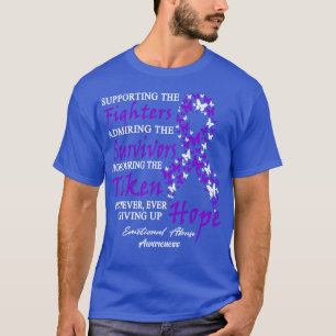 Emotional Abuse Awareness Supporting The Fighters T-Shirt