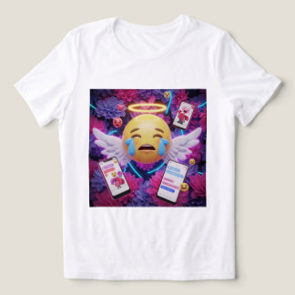 Emotional Angel Emoji Tee 🥺💖