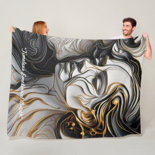 "Emotional Art Forms" Fleece Blanket