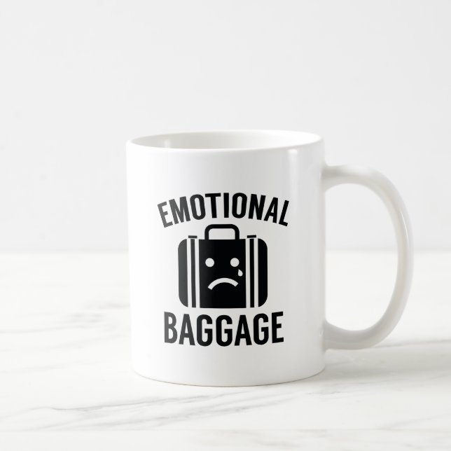 Emotional Baggage Coffee Mug (Right)