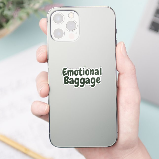 Emotional Baggage Funny Quote (Phone)