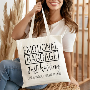 Emotional Baggage Gift for Women Bridesmaid Bridal Tote Bag