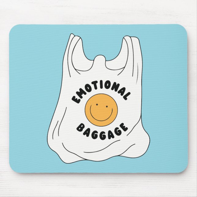 Emotional Baggage Mouse Pad (Front)