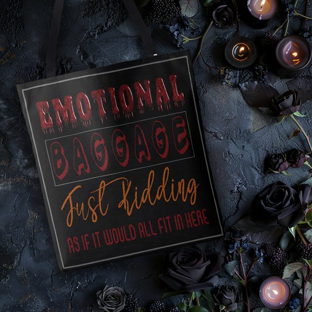 Emotional Baggage Tote Bag (Creator Uploaded)
