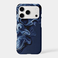 Emotional Blue Smoke Art