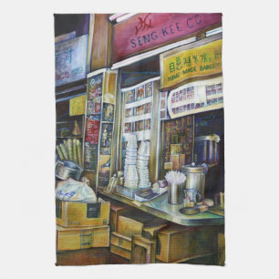 Emotional Charged Forces for Interview Tea Towel